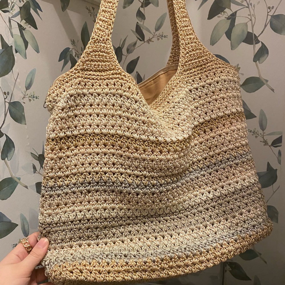 The Sak Crochet Satchel Boho Bag